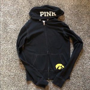 Victoria’s Secret Iowa Hawkeyes zip up